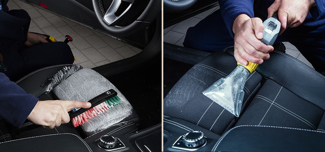 Comment nettoyer des sièges de voiture en tissu ?